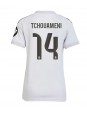 Billige Real Madrid Aurelien Tchouameni #14 Hjemmedrakt Dame 2025-26 Kortermet